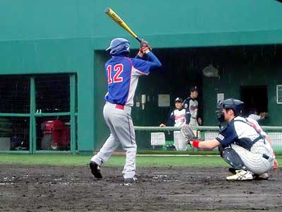 降雨コールドで敗戦 写真1
