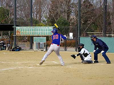 今期初戦はコールド負け - 県知事杯 写真1