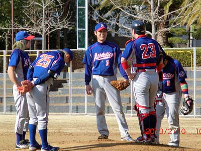 初回大量失点で惨敗 写真1