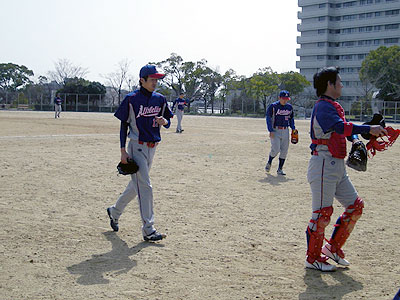由井6回10K！開幕戦に勝利！ 写真1